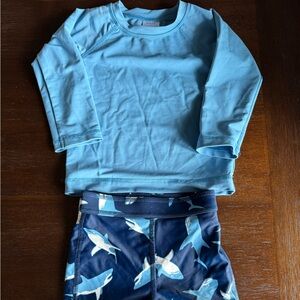 Hanna Andersson swim set. Toddler boy 2t